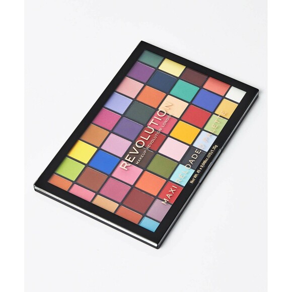 MAKEUP REVOLUTION Maxi Reloaded Palette MONSTER MATTES "45 Color Eyeshadow Pans" - Picture 3 of 5